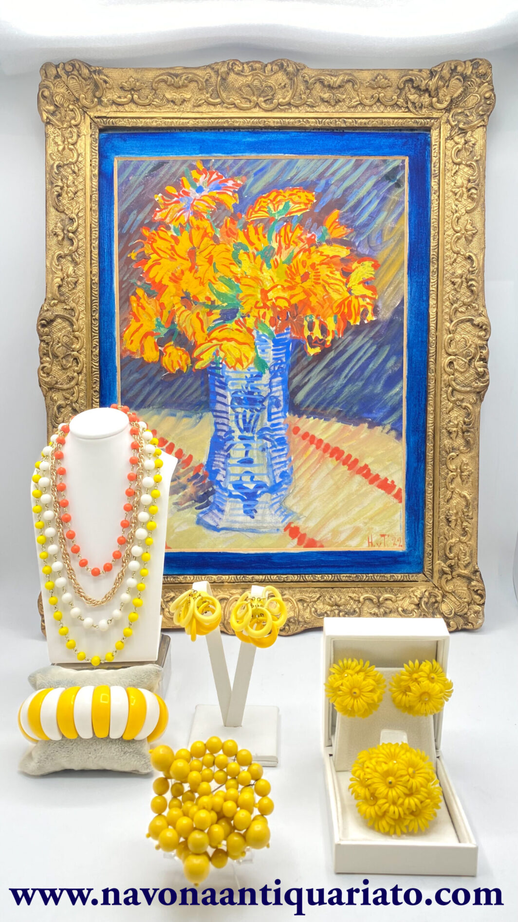 “CORO” COLLIER VINTAGE IN METALLO GOLDTONE E BACHELITE. U.S.A. ANNI ‘40. - immagine 11