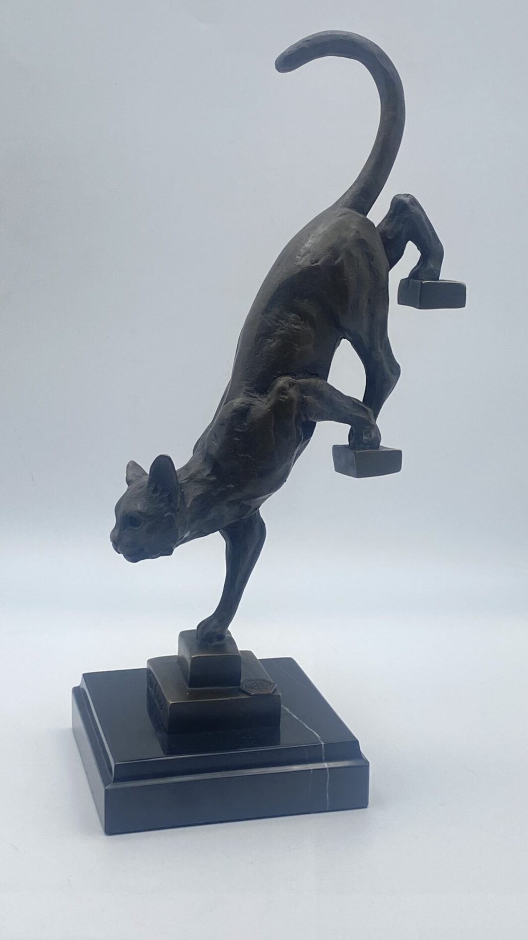 “DE COUX” D’APRÈS. SCULTURA IN BRONZO. STILE ART DECO. - immagine 2