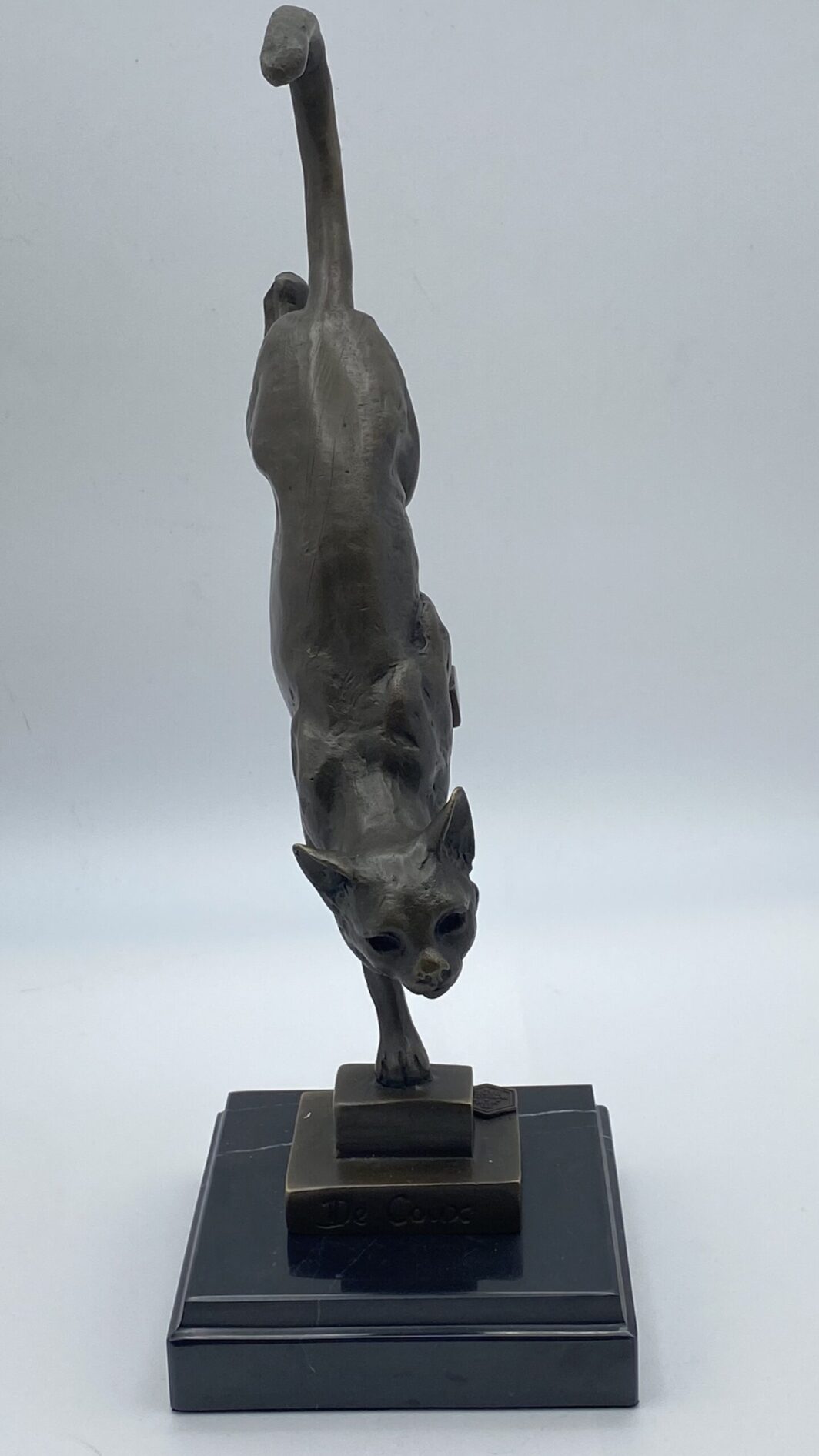 “DE COUX” D’APRÈS. SCULTURA IN BRONZO. STILE ART DECO. - immagine 6