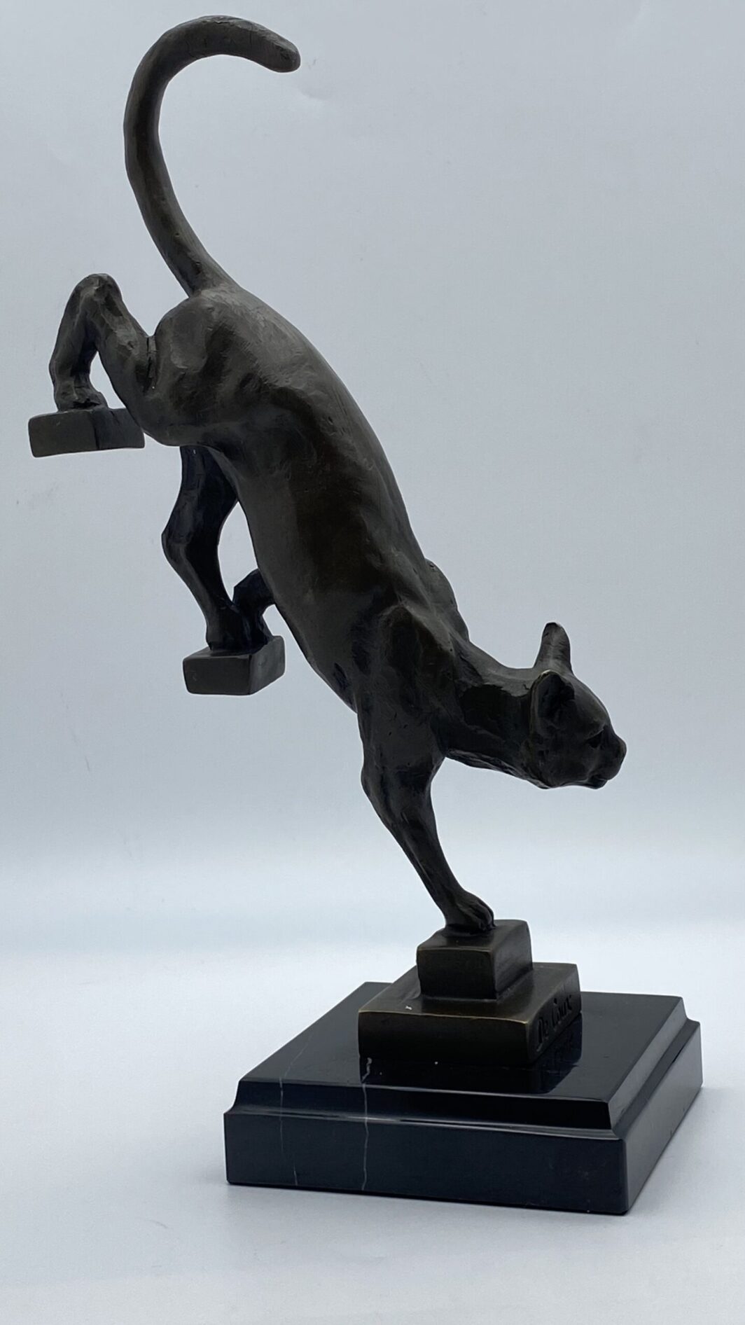 “DE COUX” D’APRÈS. SCULTURA IN BRONZO. STILE ART DECO. - immagine 5