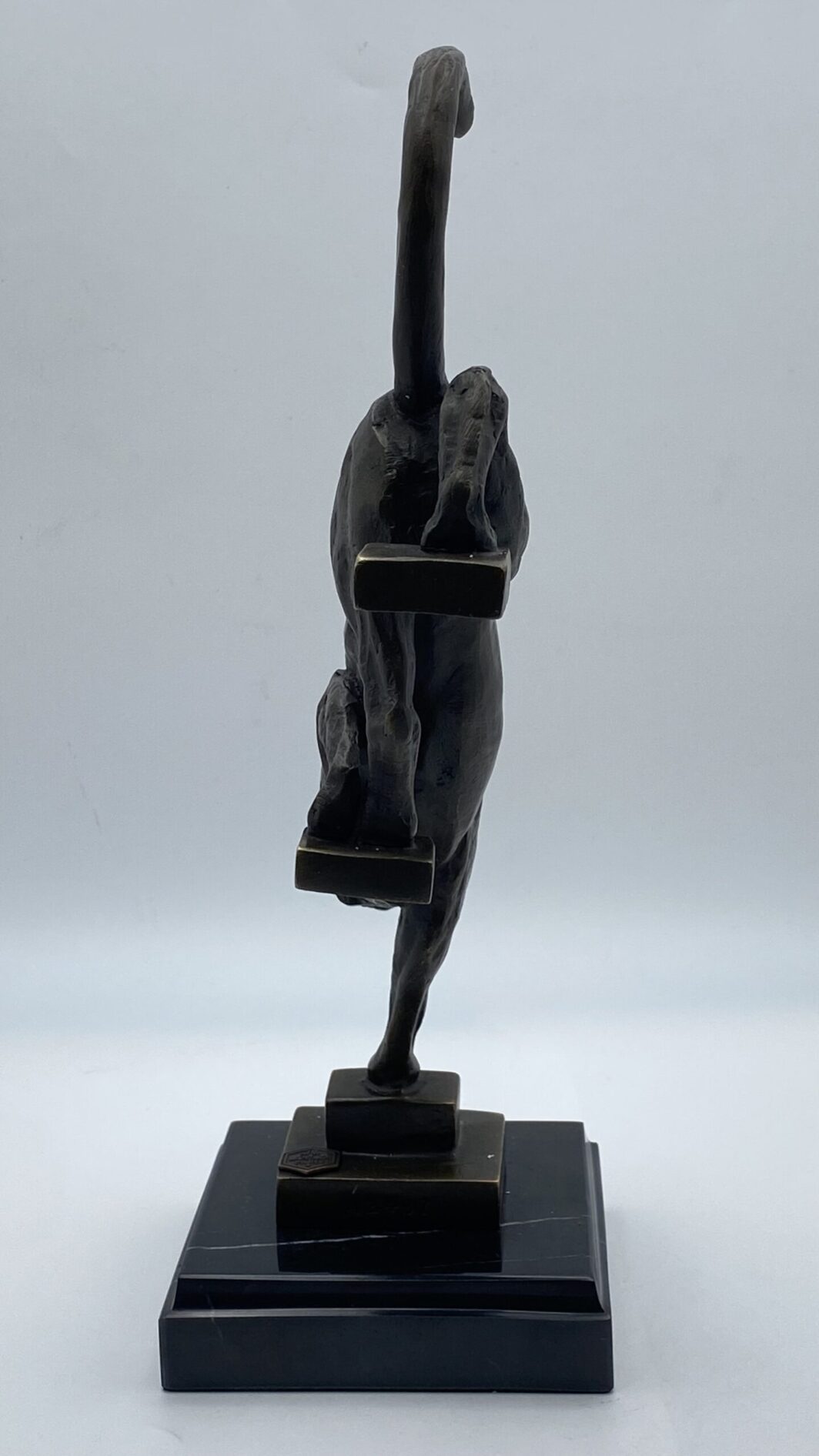 “DE COUX” D’APRÈS. SCULTURA IN BRONZO. STILE ART DECO. - immagine 4