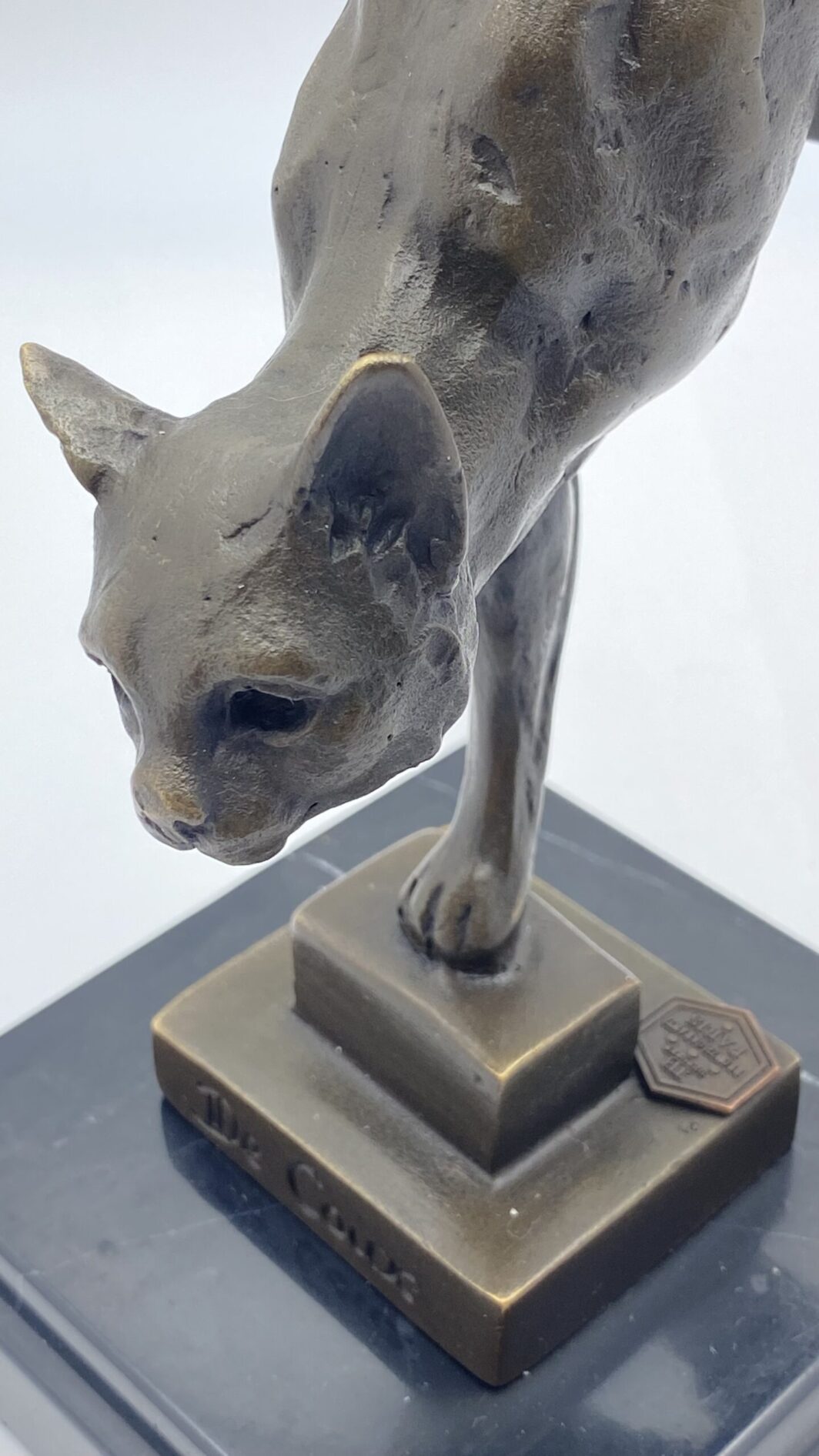 “DE COUX” D’APRÈS. SCULTURA IN BRONZO. STILE ART DECO. - immagine 13