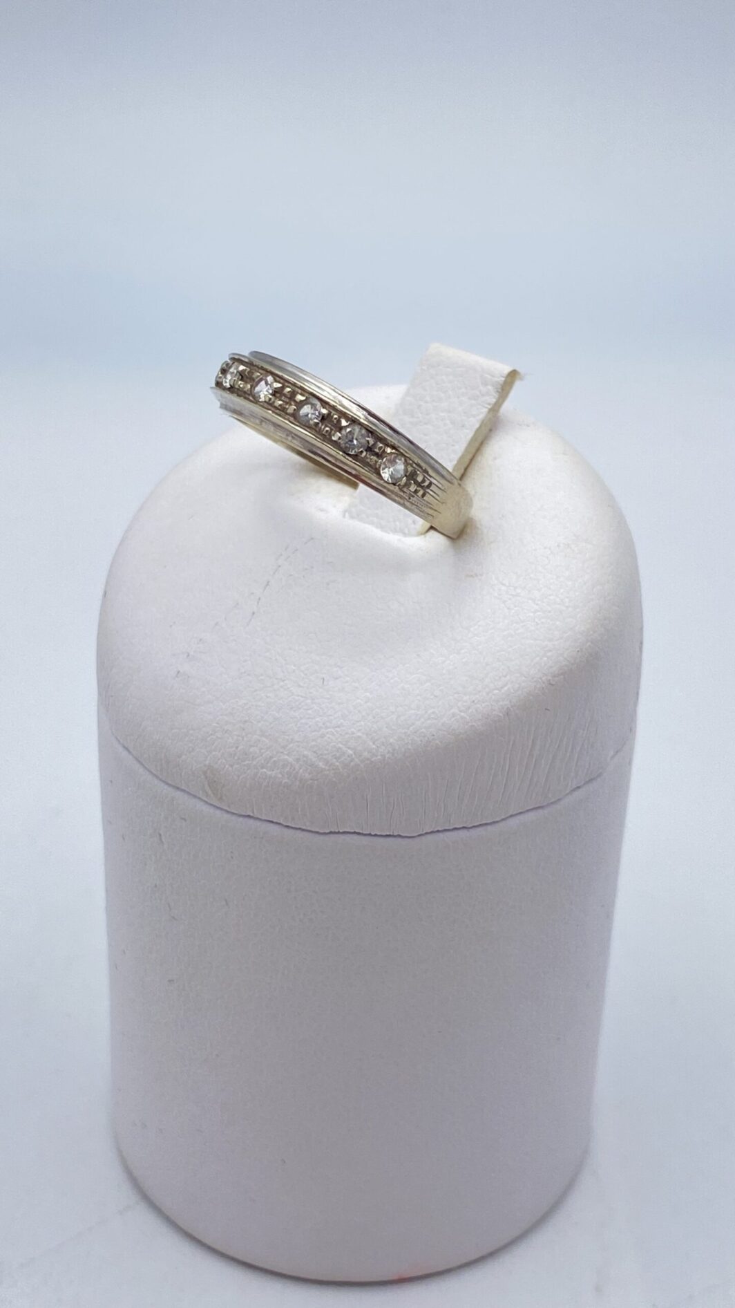 FEDE IN ORO BIANCO 18KT E BRILLANTI. VINTAGE ANNI ‘50. - immagine 4