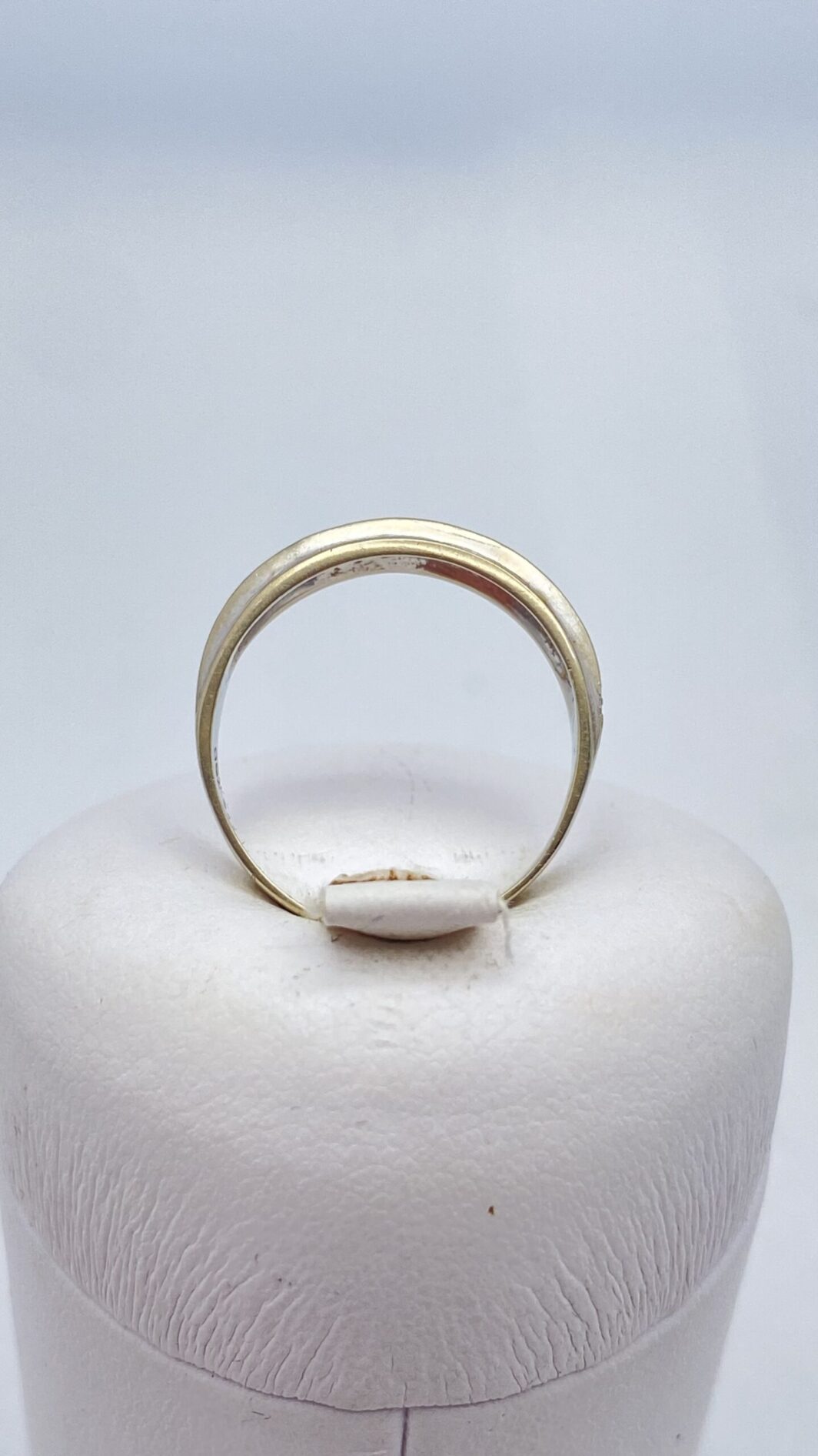 FEDE IN ORO BIANCO 18KT E BRILLANTI. VINTAGE ANNI ‘50. - immagine 7