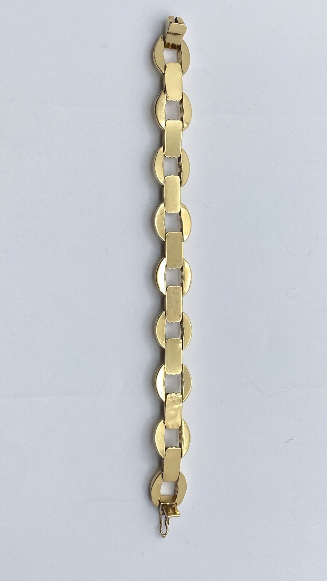 BRACCIALE ART DECO IN ARGENTO DORATO. FRANCIA ANNI ‘30. - immagine 7