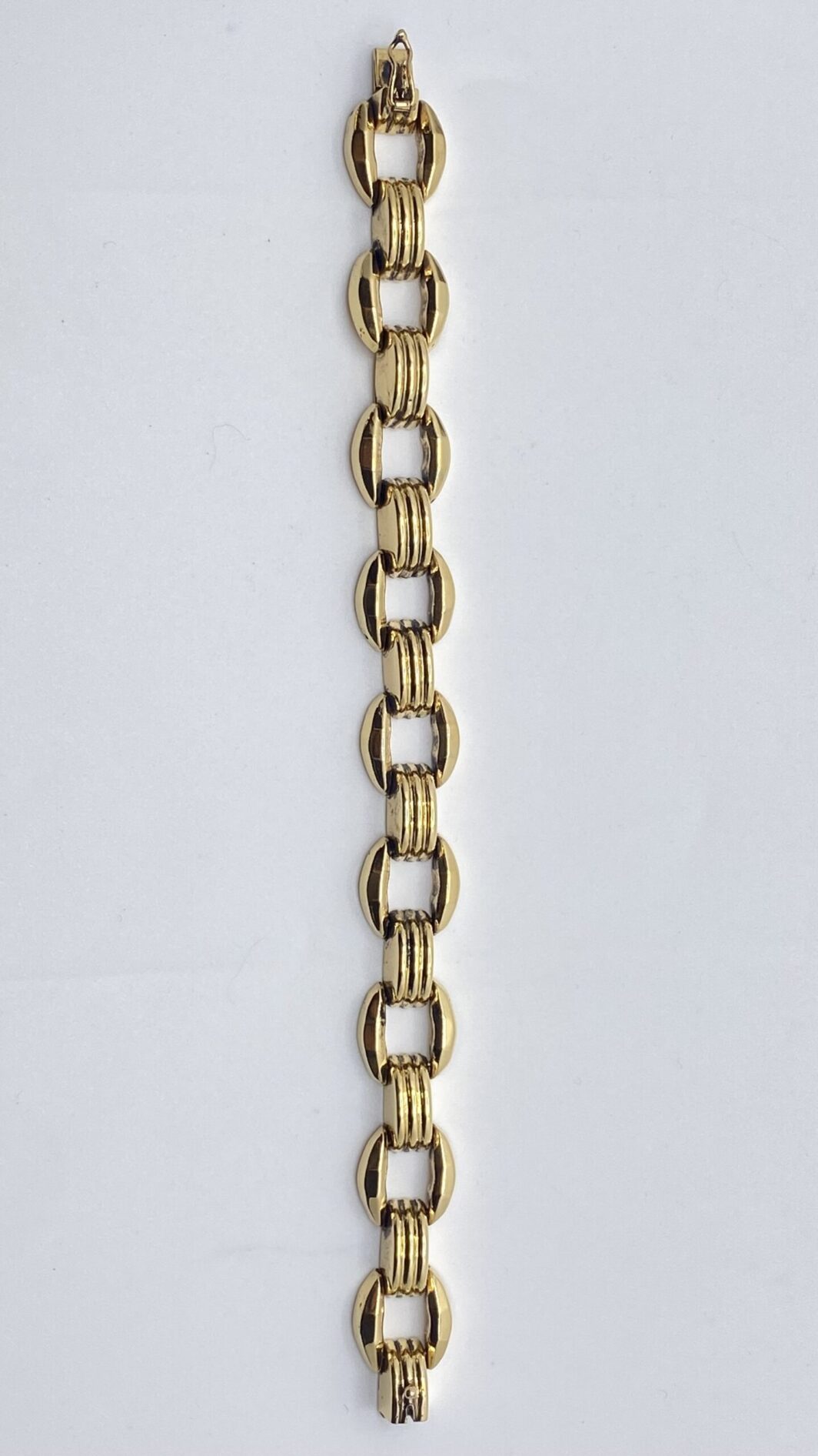 BRACCIALE ART DECO IN ARGENTO DORATO. FRANCIA ANNI ‘30. - immagine 6