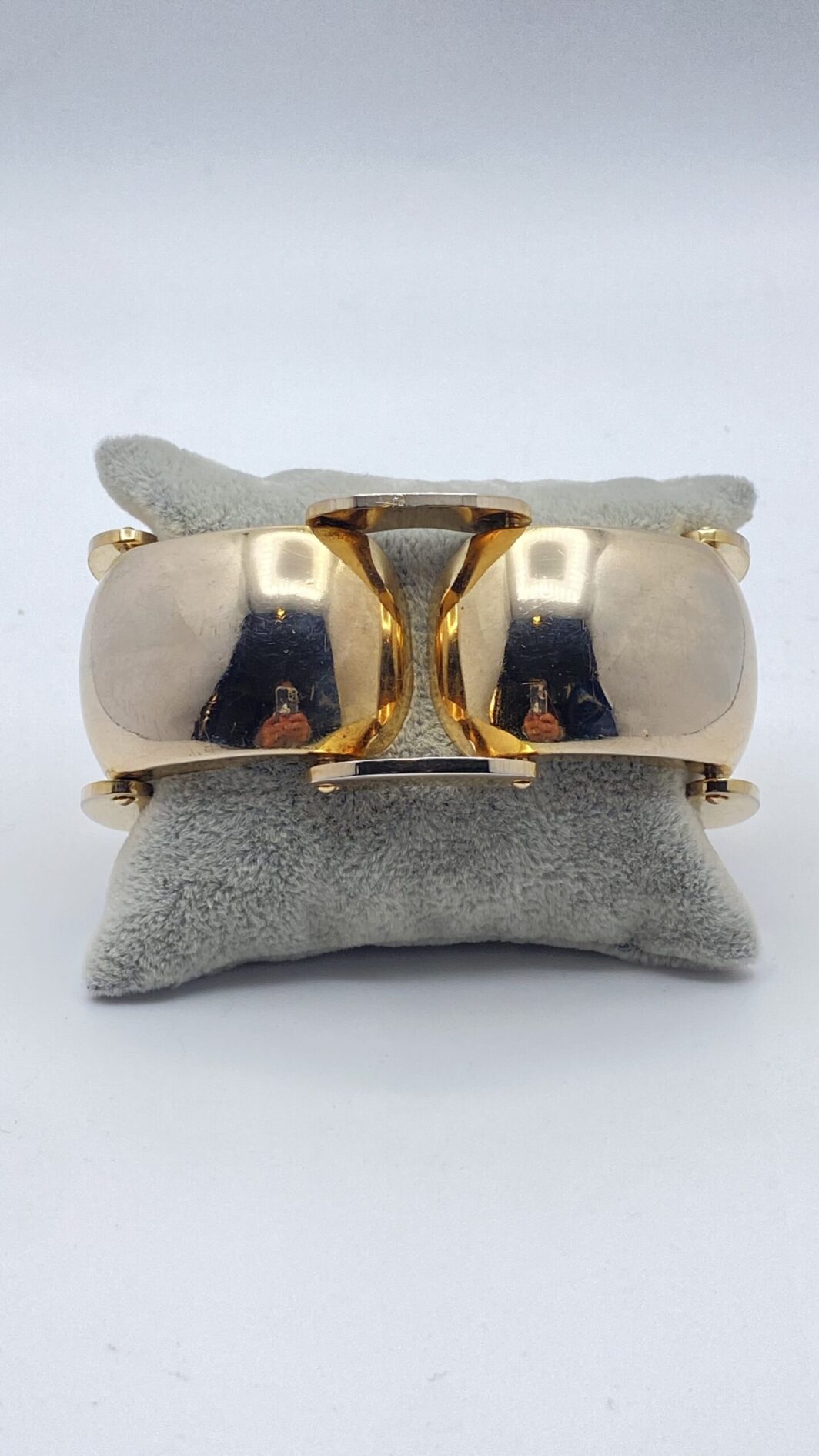 “VARGAS”. BRACCIALE IN METALLO GOLDTONE. U.S.A. ANNI’70. - immagine 6
