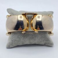 “VARGAS”. BRACCIALE IN METALLO GOLDTONE. U.S.A. ANNI’70. - immagine 6