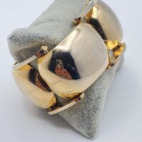 “VARGAS”. BRACCIALE IN METALLO GOLDTONE. U.S.A. ANNI’70. - immagine 8