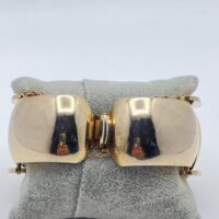 “VARGAS”. BRACCIALE IN METALLO GOLDTONE. U.S.A. ANNI’70. - immagine 9