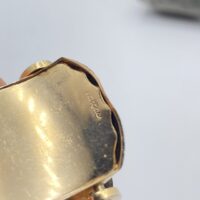 “VARGAS”. BRACCIALE IN METALLO GOLDTONE. U.S.A. ANNI’70. - immagine 2