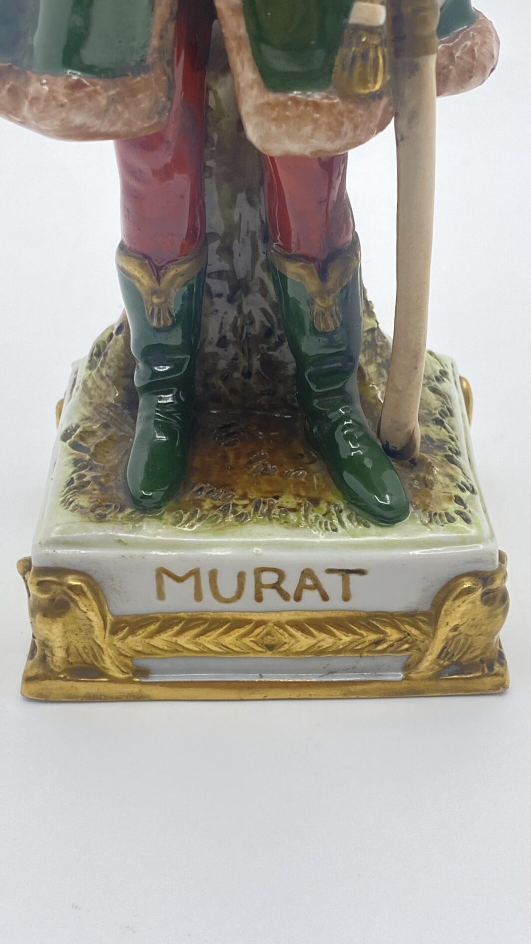 GIOACCHINO MURAT RE DI NAPOLI. PORCELLANA DI CAPODIMONTE. ANNI ‘30. - immagine 10
