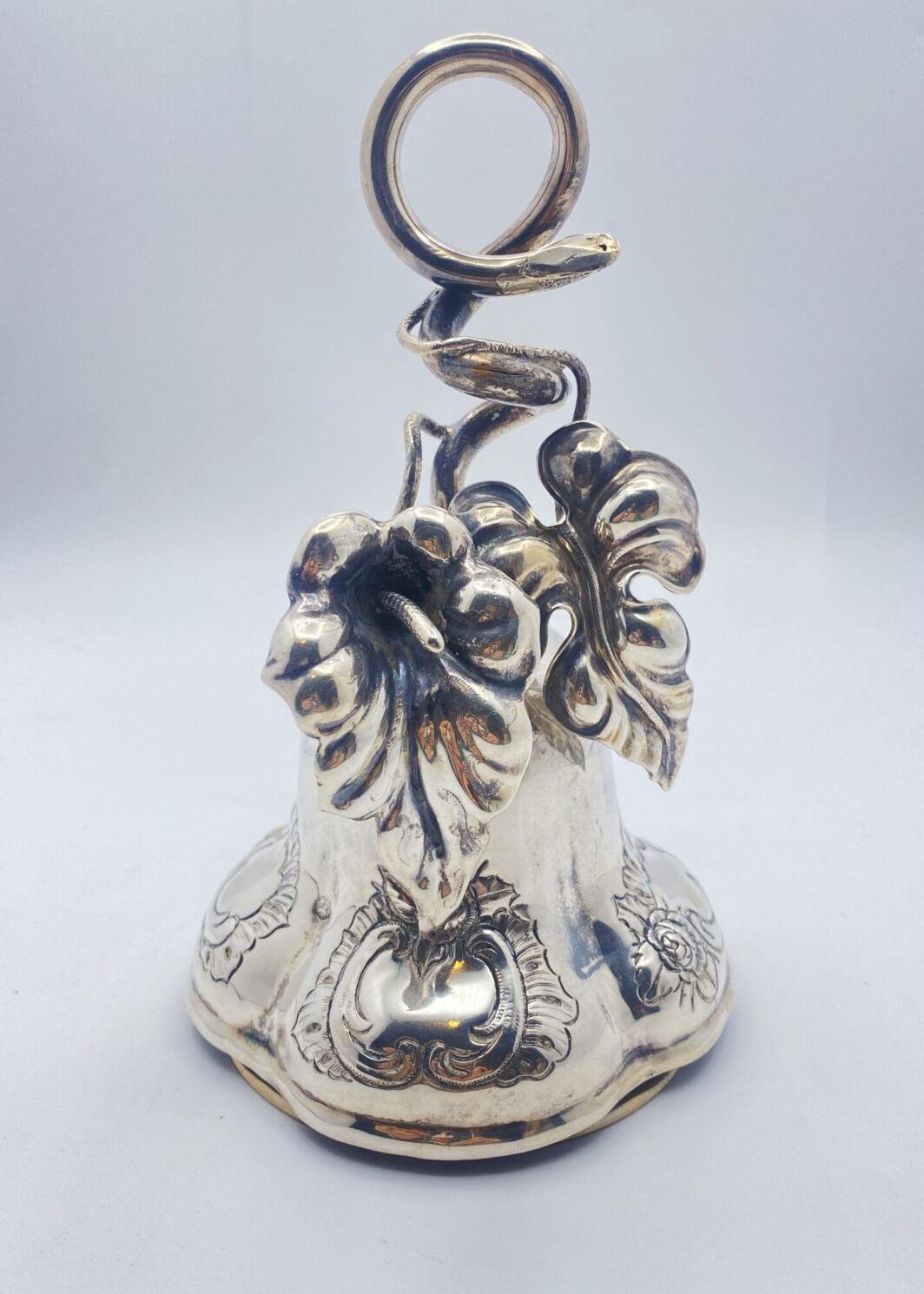 CAMPANELLO IN ARGENTO. PUNZONI OLANDA, ANNO 1857