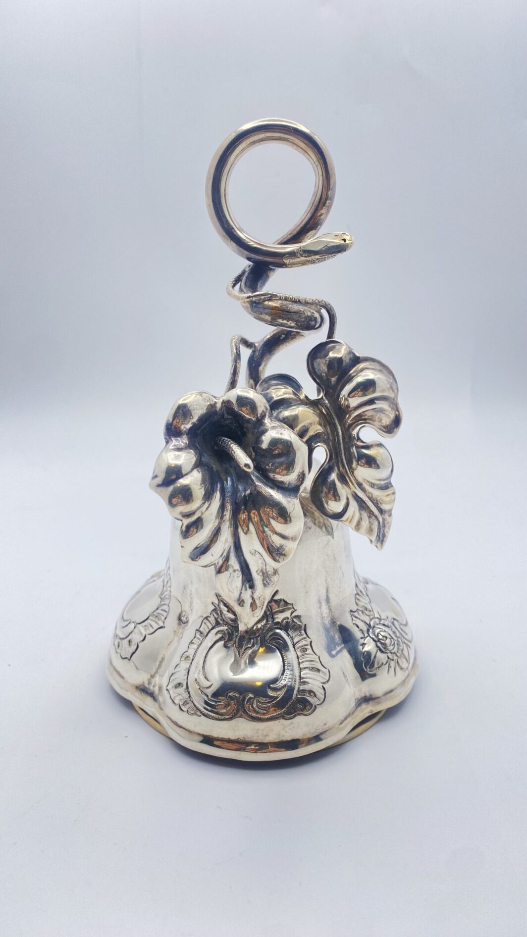 CAMPANELLO IN ARGENTO. PUNZONI OLANDA, ANNO 1857