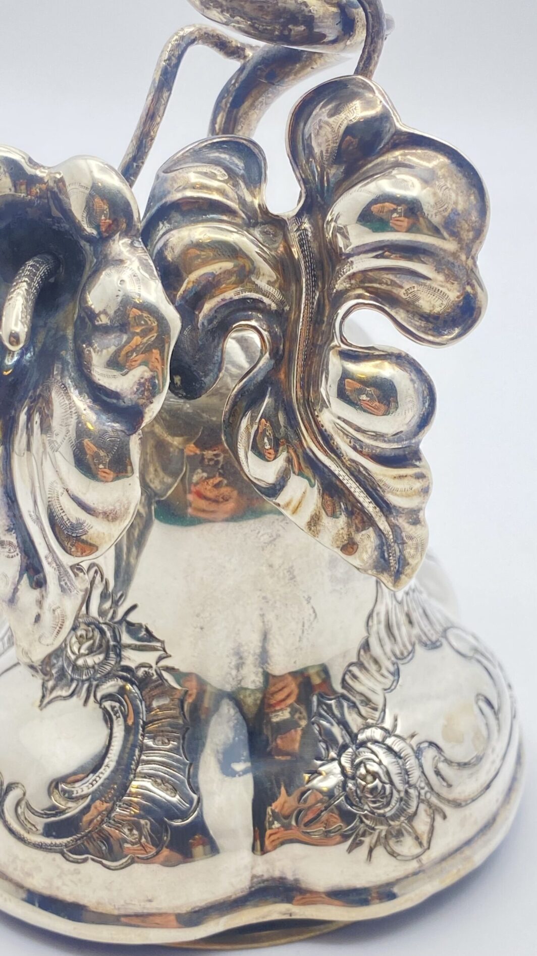 CAMPANELLO IN ARGENTO. PUNZONI OLANDA, ANNO 1857 - immagine 4