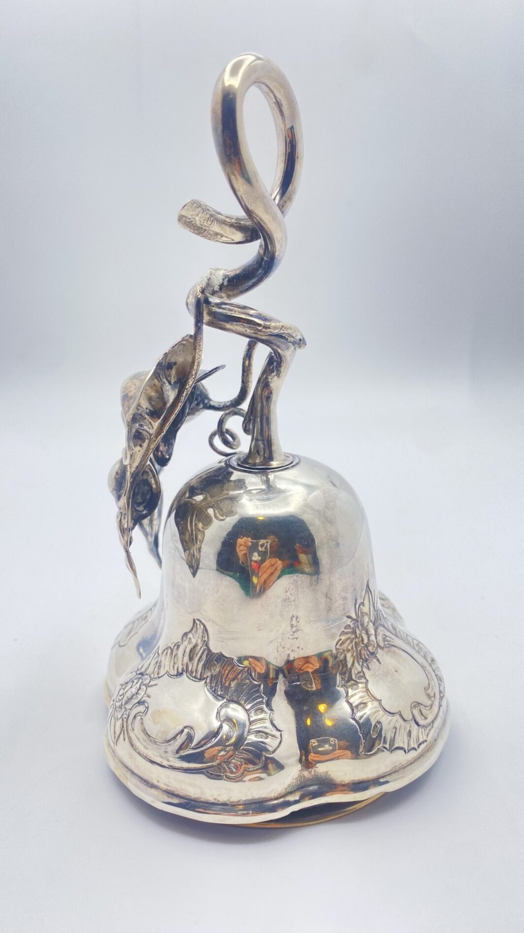 CAMPANELLO IN ARGENTO. PUNZONI OLANDA, ANNO 1857 - immagine 8