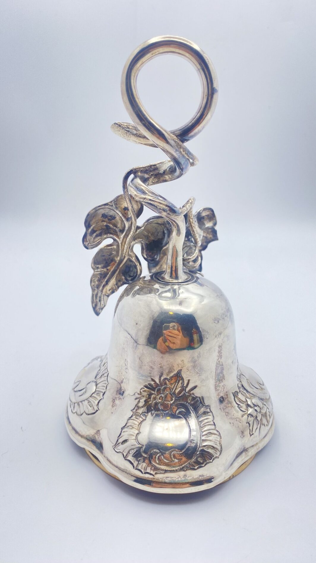 CAMPANELLO IN ARGENTO. PUNZONI OLANDA, ANNO 1857 - immagine 10