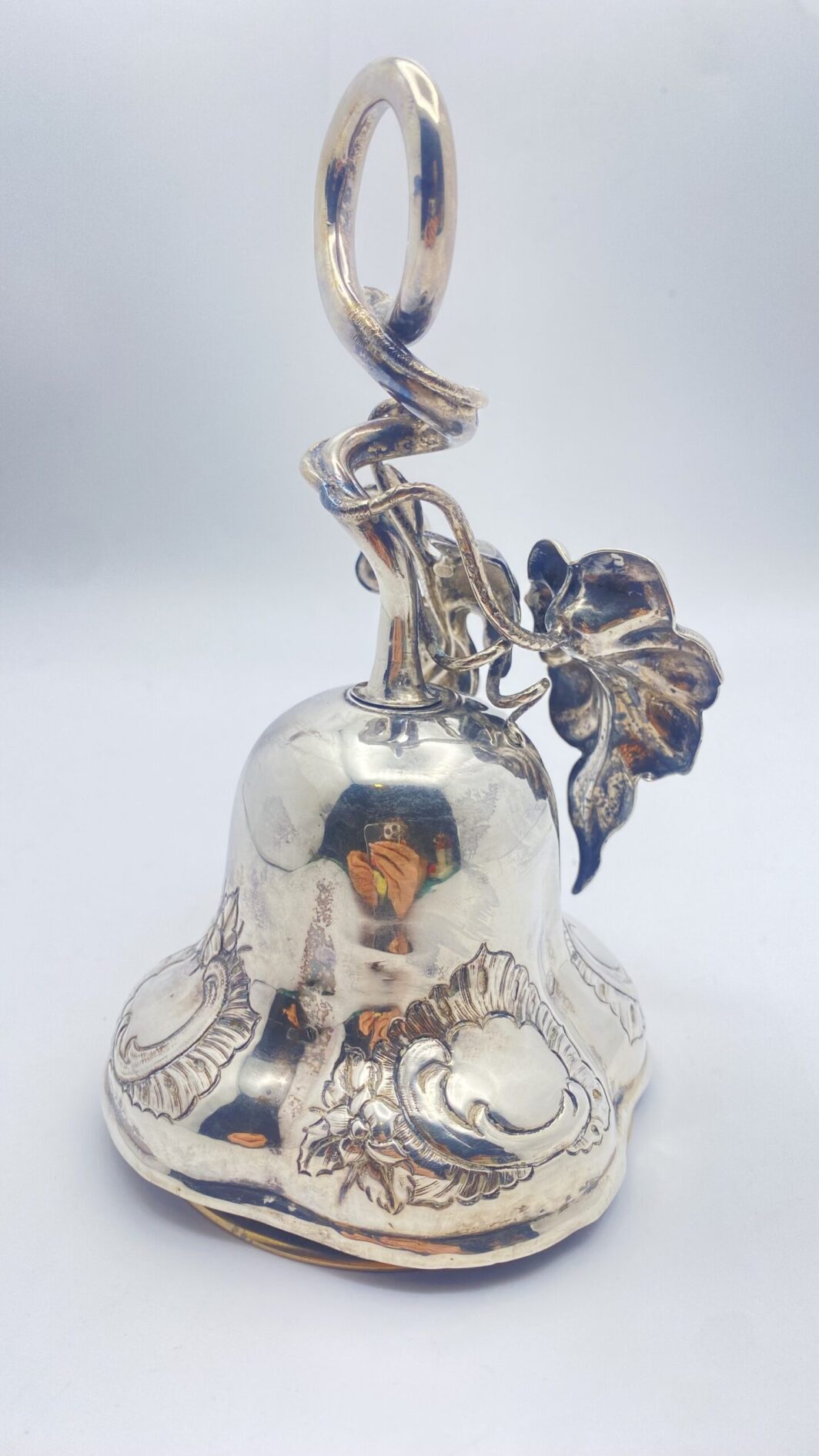 CAMPANELLO IN ARGENTO. PUNZONI OLANDA, ANNO 1857 - immagine 11
