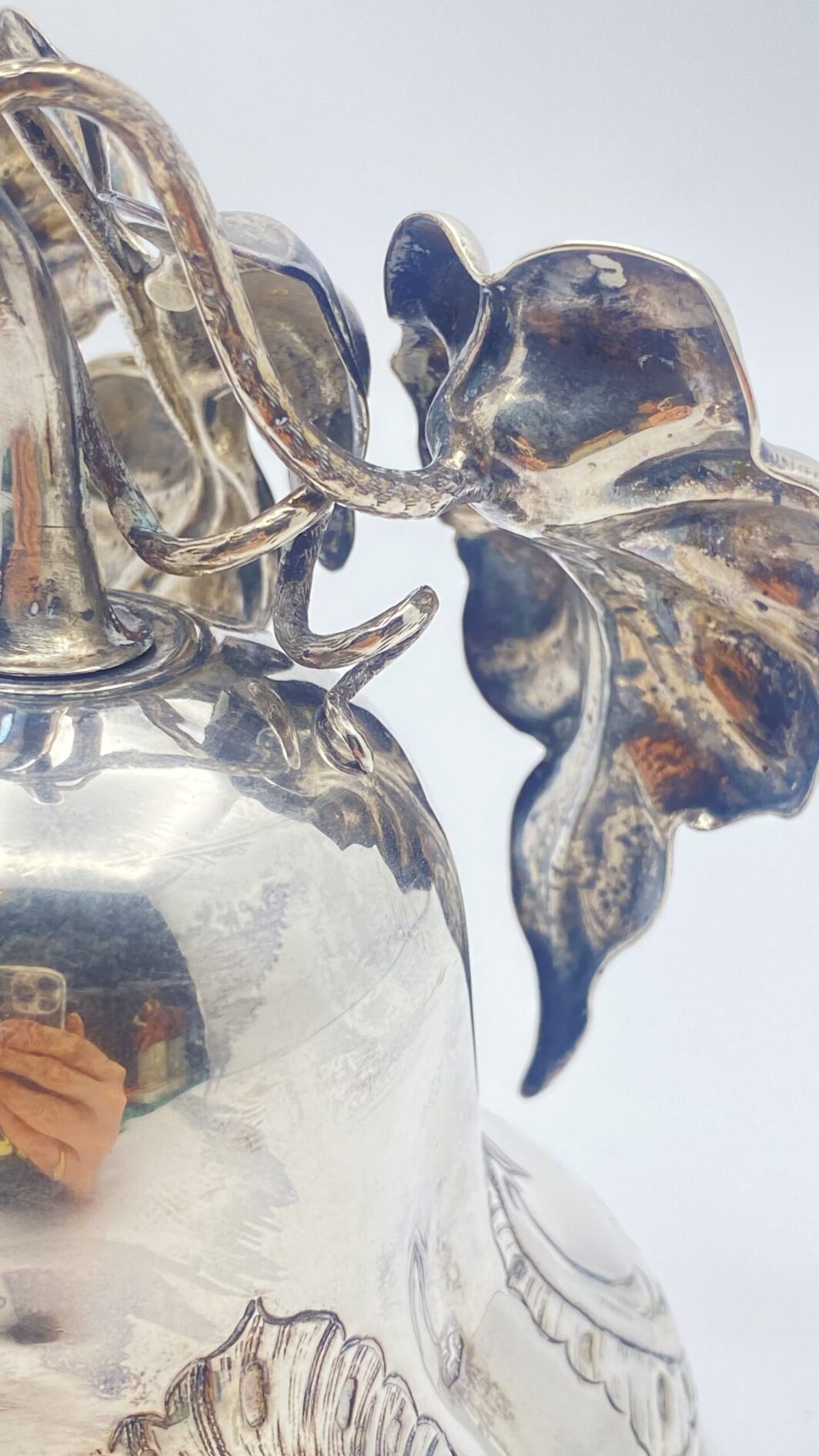 CAMPANELLO IN ARGENTO. PUNZONI OLANDA, ANNO 1857 - immagine 12