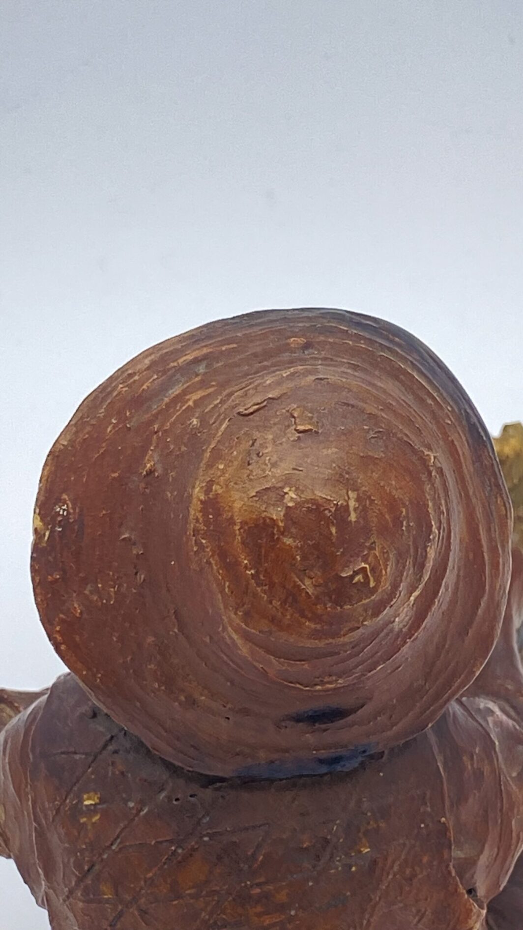 TERRACOTTA. BAMBINO PESCATORE CON CESTO. ITALIA FINE XIX sec. - immagine 14