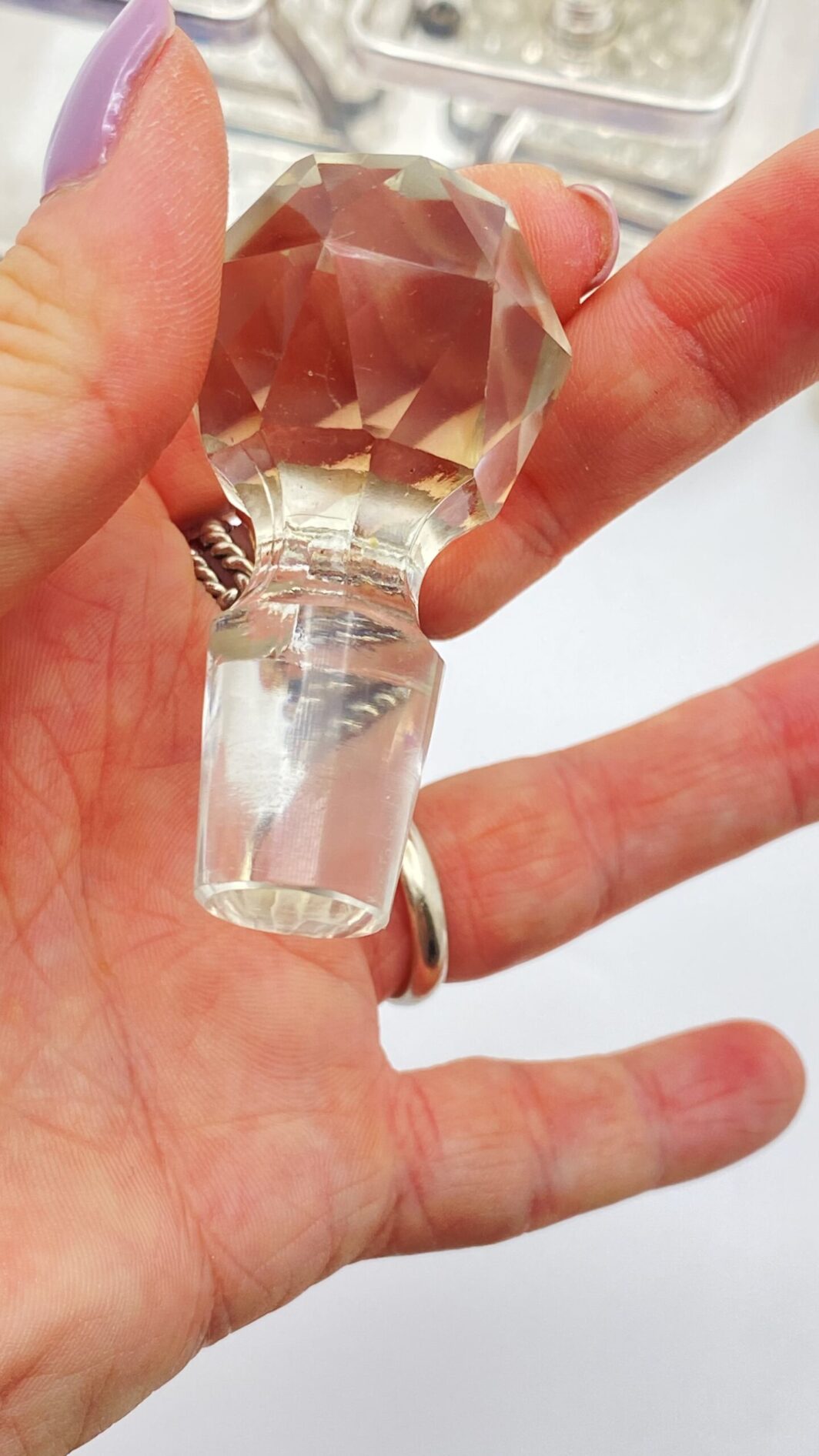 CRUET IN SHEFFIELD. PUNZONI DELL’ORAFO BARKER BROTHERS & Co. CITTÀ DI BIRMINGHAM ANNO 1886 ca. - immagine 12