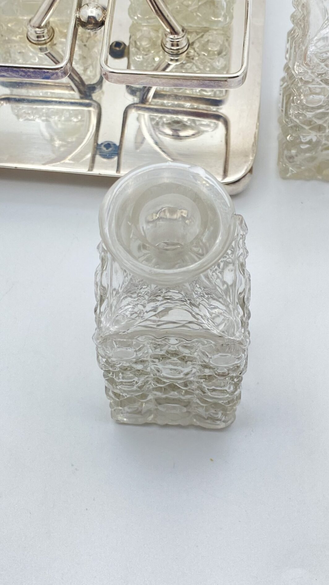 CRUET IN SHEFFIELD. PUNZONI DELL’ORAFO BARKER BROTHERS & Co. CITTÀ DI BIRMINGHAM ANNO 1886 ca. - immagine 11