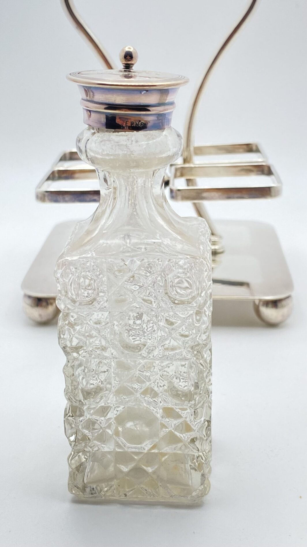 CRUET IN SHEFFIELD. PUNZONI DELL’ORAFO BARKER BROTHERS & Co. CITTÀ DI BIRMINGHAM ANNO 1886 ca. - immagine 33