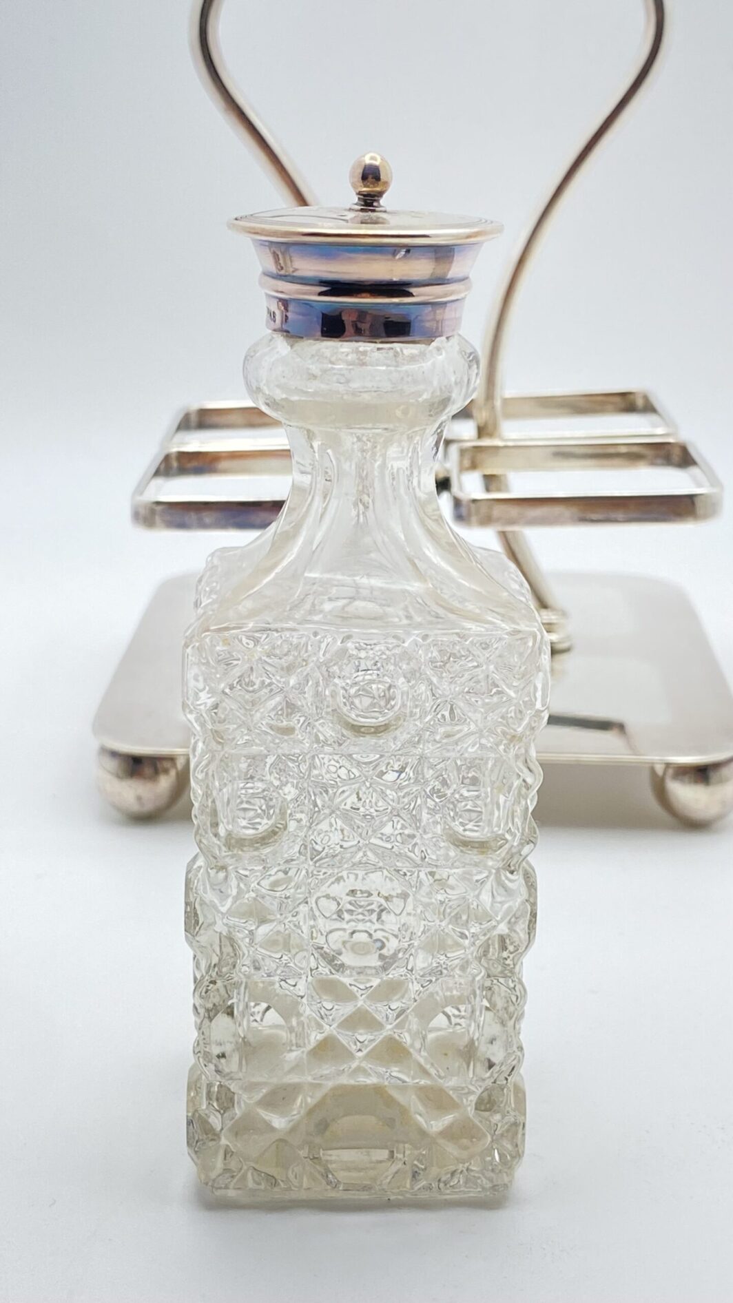 CRUET IN SHEFFIELD. PUNZONI DELL’ORAFO BARKER BROTHERS & Co. CITTÀ DI BIRMINGHAM ANNO 1886 ca. - immagine 31