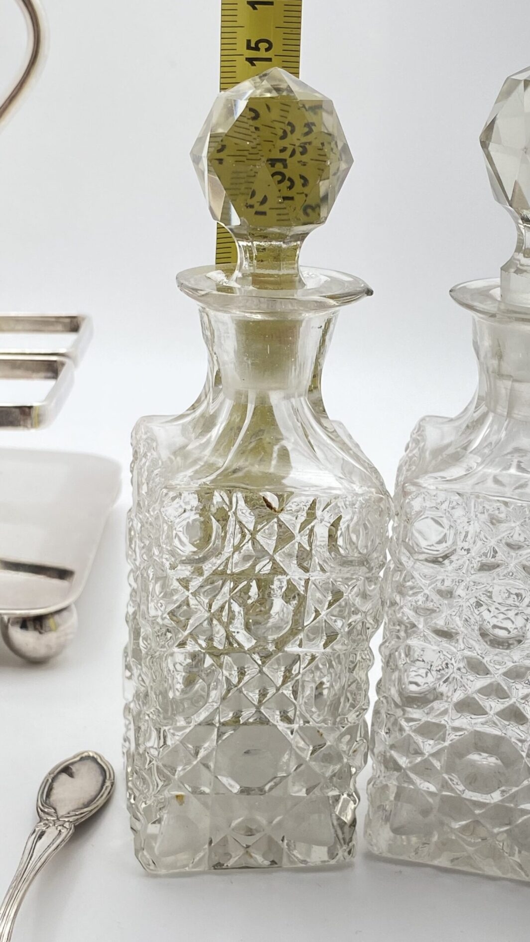 CRUET IN SHEFFIELD. PUNZONI DELL’ORAFO BARKER BROTHERS & Co. CITTÀ DI BIRMINGHAM ANNO 1886 ca. - immagine 35