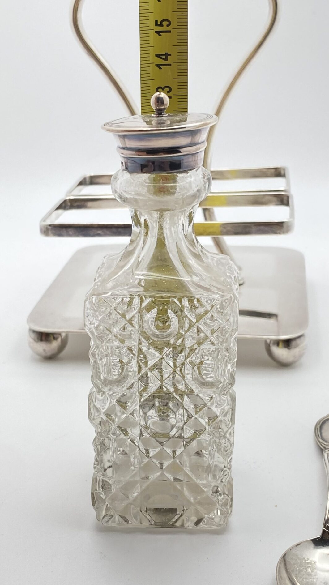 CRUET IN SHEFFIELD. PUNZONI DELL’ORAFO BARKER BROTHERS & Co. CITTÀ DI BIRMINGHAM ANNO 1886 ca. - immagine 36