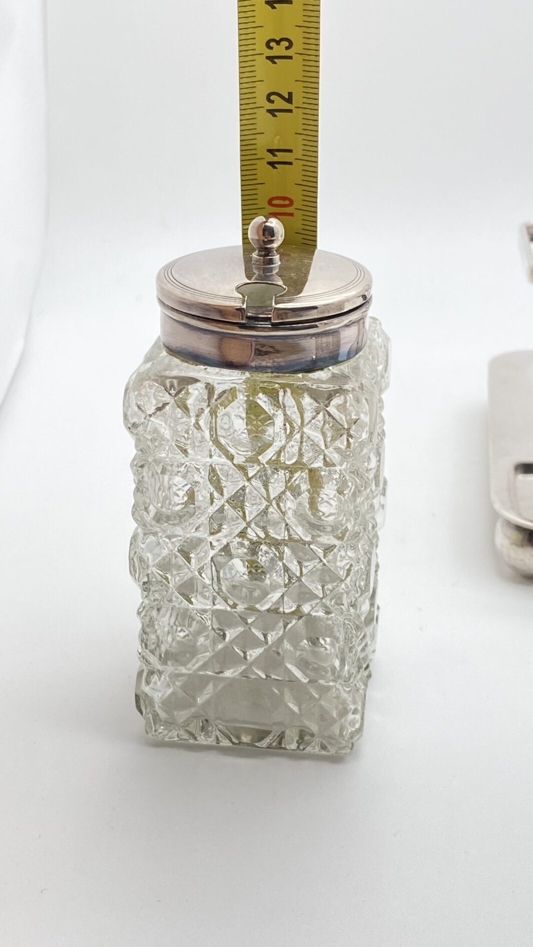CRUET IN SHEFFIELD. PUNZONI DELL’ORAFO BARKER BROTHERS & Co. CITTÀ DI BIRMINGHAM ANNO 1886 ca. - immagine 37