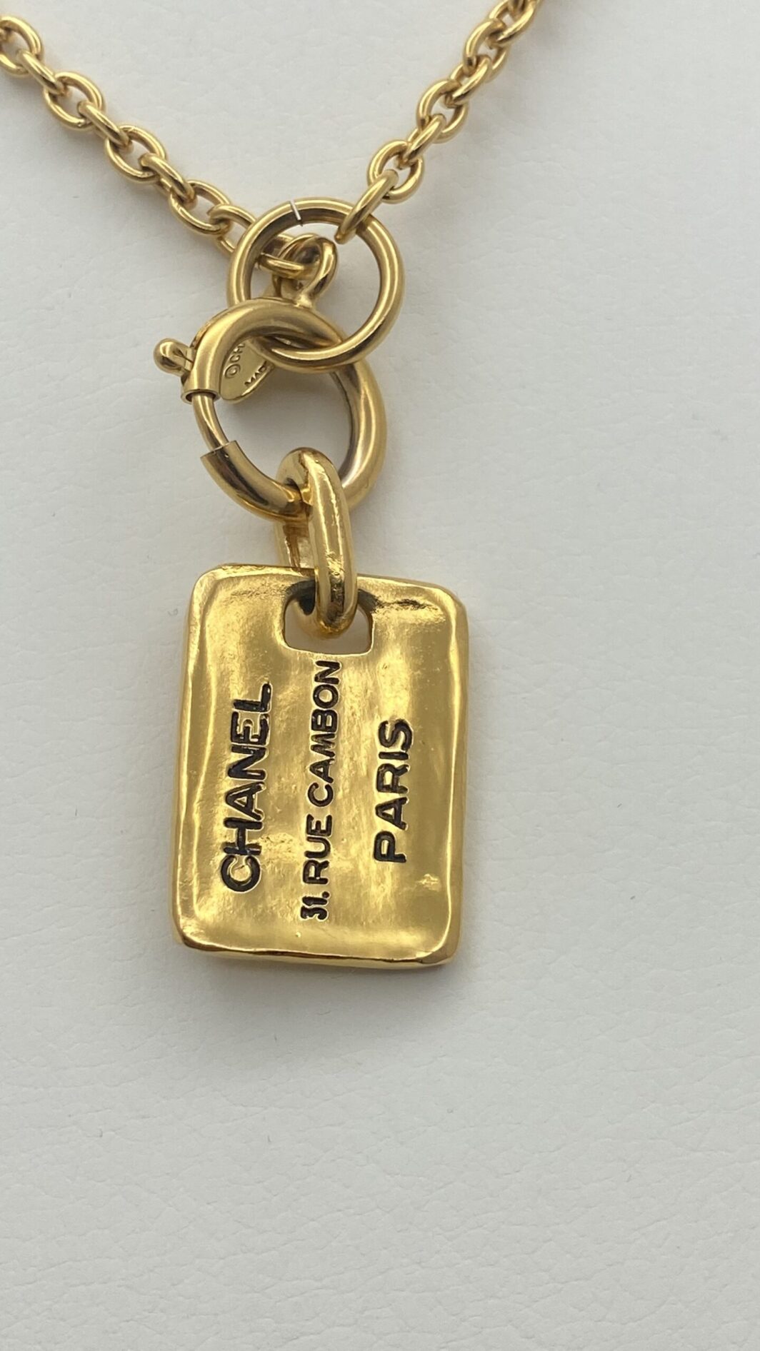 CHANEL VINTAGE ANNI ‘80. COLLANA “DOG TAG”. - immagine 5