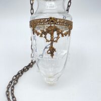 VASO IN CRISTALLO E ORMOLU. FRANCIA. EPOCA NAPOLEONE III. SECONDA METÀ DEL XIX sec.