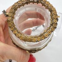 VASO IN CRISTALLO E ORMOLU. FRANCIA. EPOCA NAPOLEONE III. SECONDA METÀ DEL XIX sec. - immagine 7