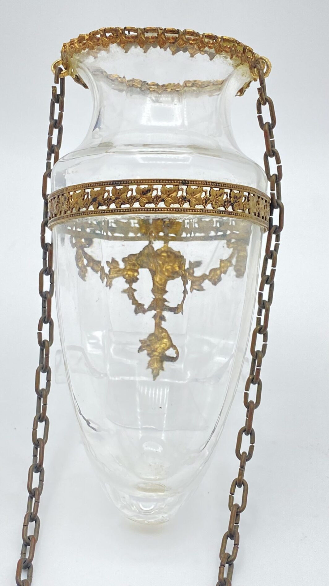 VASO IN CRISTALLO E ORMOLU. FRANCIA. EPOCA NAPOLEONE III. SECONDA METÀ DEL XIX sec. - immagine 9