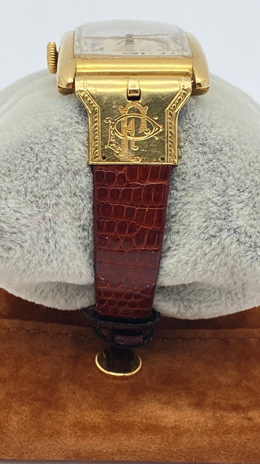 OROLOGIO ZENITH IN ORO 18KT CON MONOGRAMMA PF. PRIMA METÀ XX sec, - immagine 8