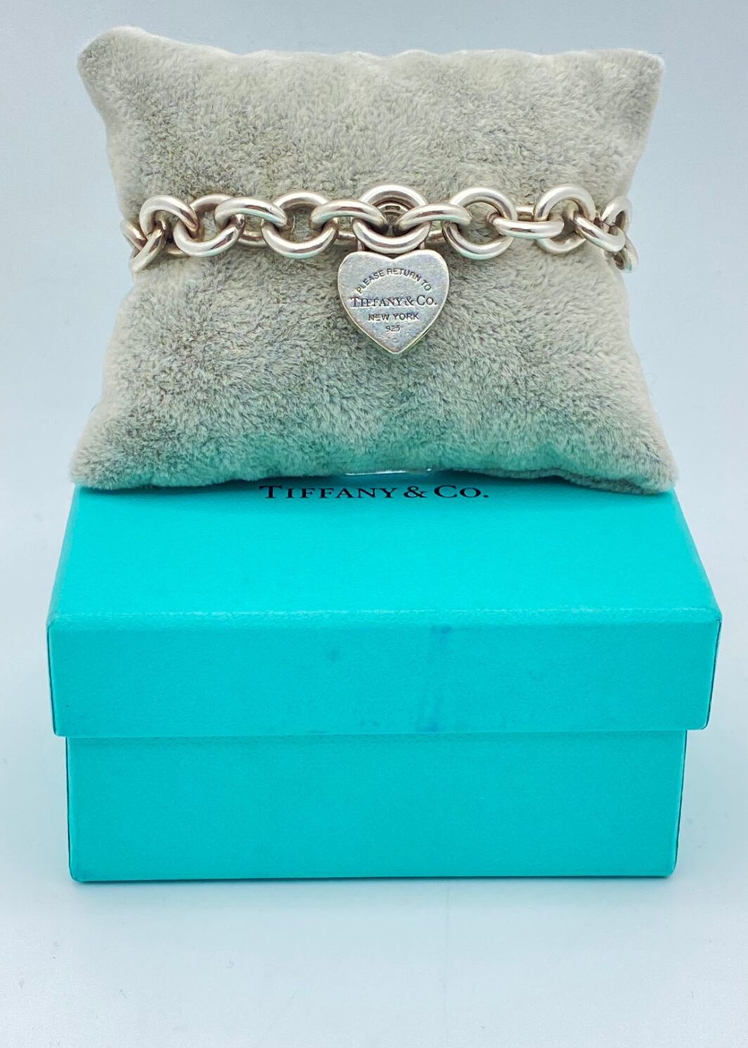 BRACCIALE TIFFANY IN ARGENTO CON LUCCHETTO ICONICO