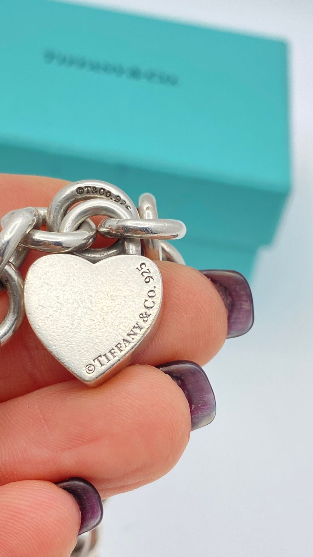 BRACCIALE TIFFANY IN ARGENTO CON LUCCHETTO ICONICO - immagine 9