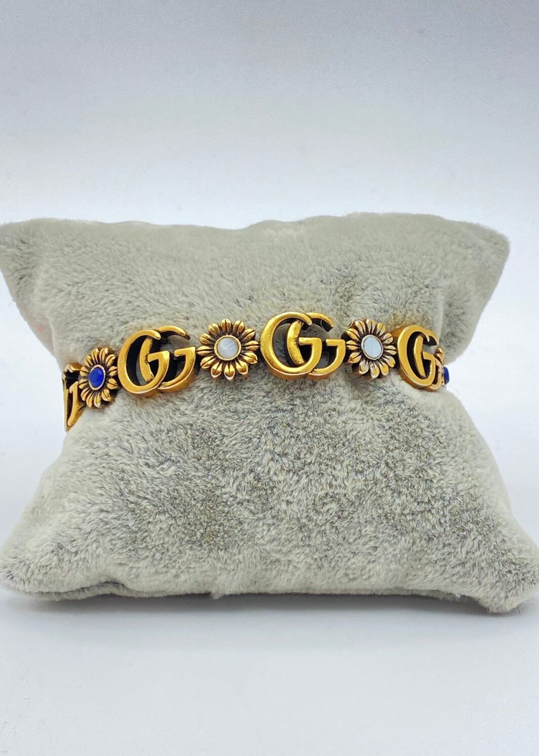 “GUCCI” VINTAGE. BRACCIALE RIGIDO DOUBLE G.