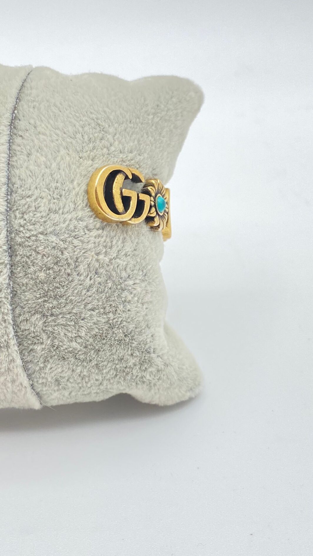 “GUCCI” VINTAGE. BRACCIALE RIGIDO DOUBLE G. - immagine 5