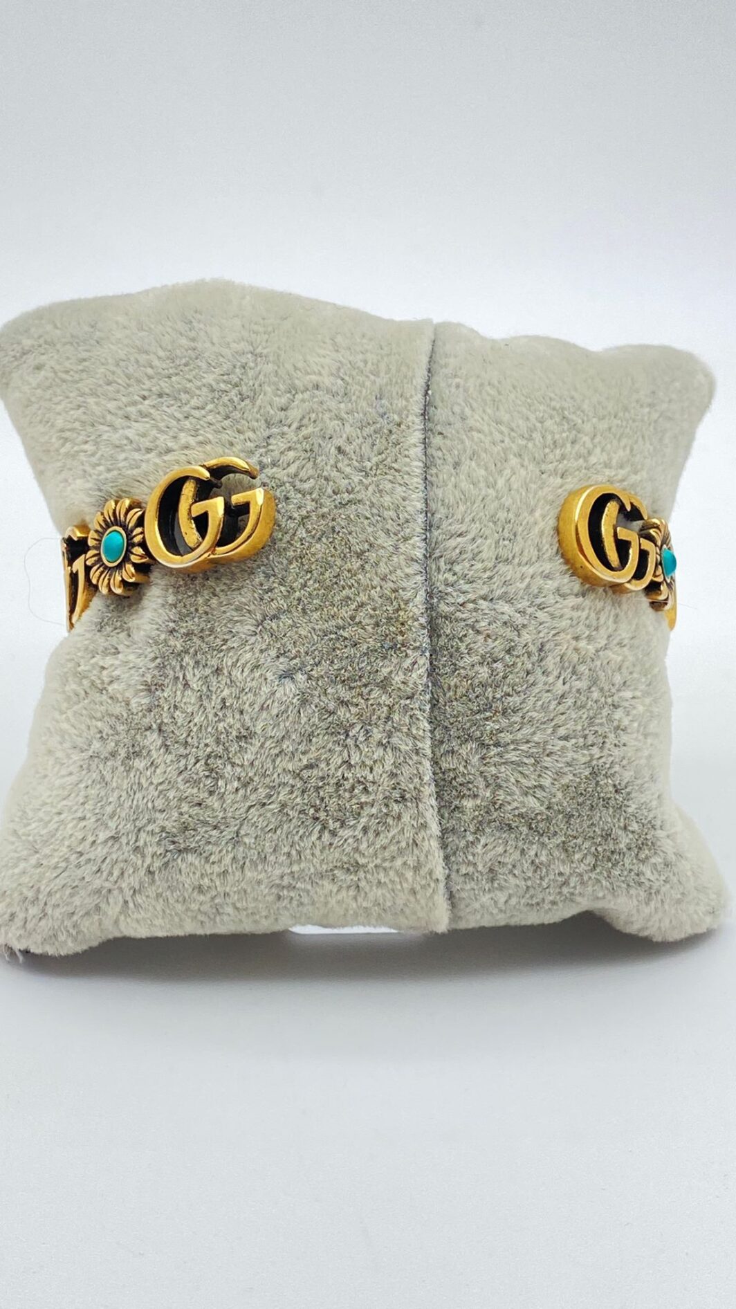 “GUCCI” VINTAGE. BRACCIALE RIGIDO DOUBLE G. - immagine 6