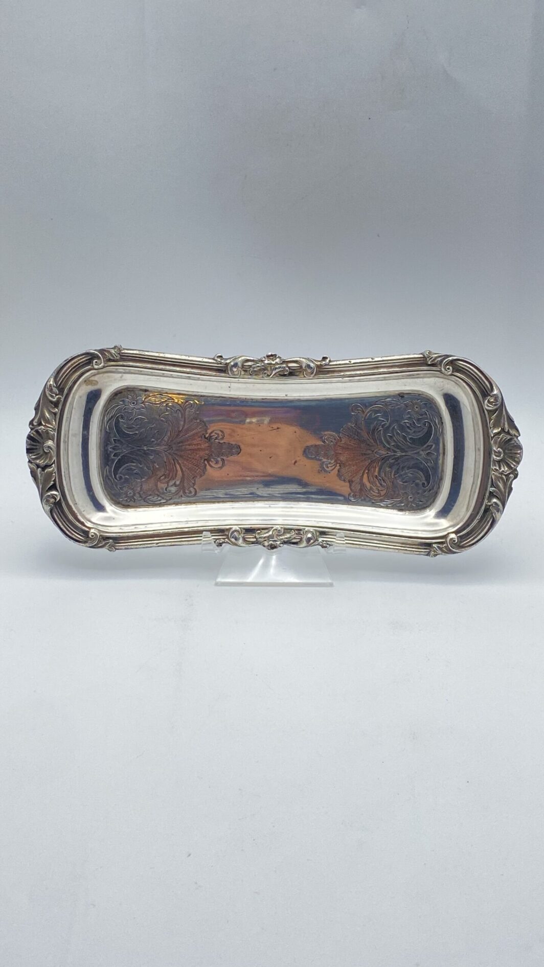 SALVER IN OLD SHEFFIELD. EPOCA GIORGIO III, FINE XVIII sec. - immagine 3