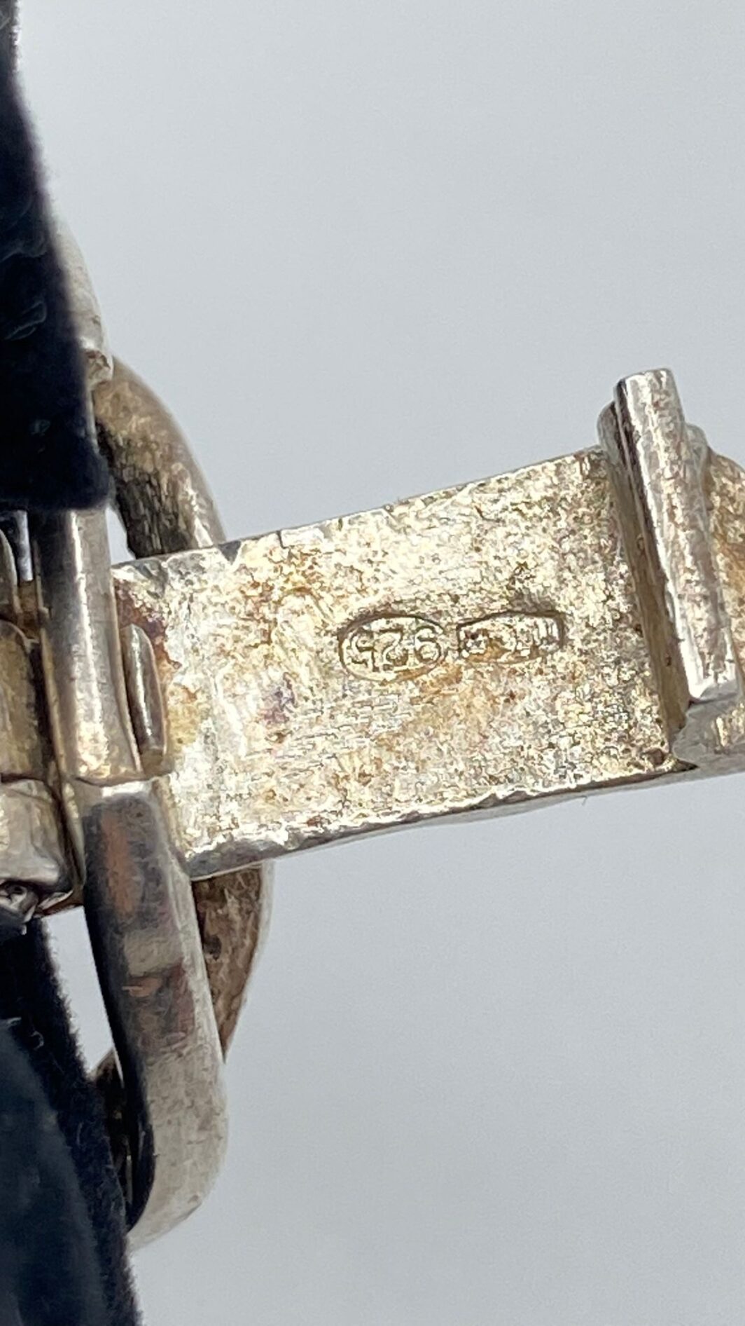 STRAORDINARIO BRACCIALE ART DECO IN ARGENTO 925. ANNI '30. - immagine 11