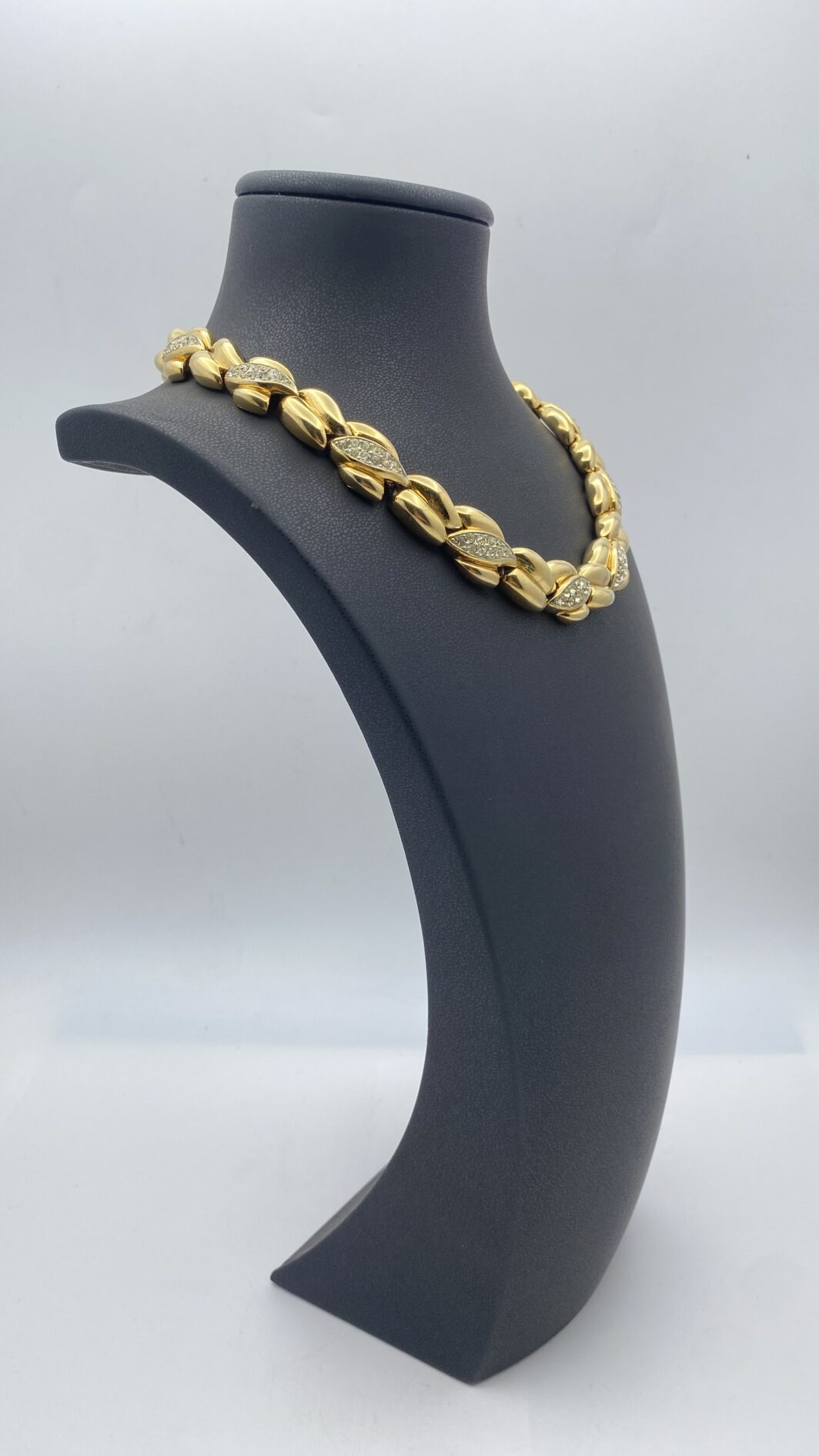 MERAVIGLIOSO COLLIER UNSIGNED, BULGARI LIKE. BIGIOTTERIA AMERICANA VINTAGE ANNI ‘80. - immagine 5