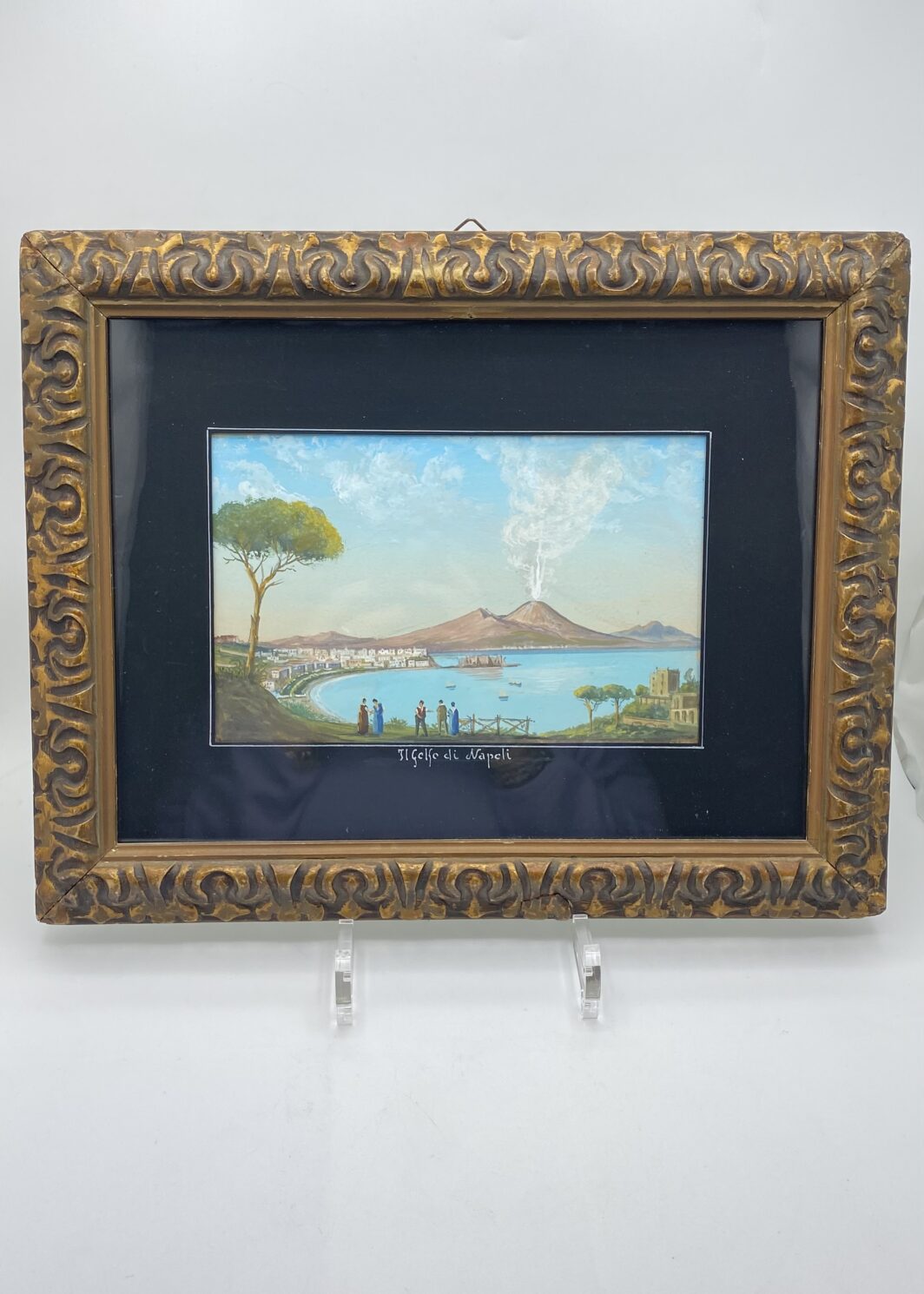 GOUACHE “GRAND TOUR” . SCUOLA NAPOLETANA. XIX sec.