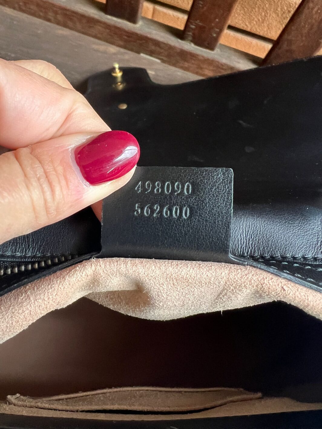 ICONICA BORSA GG MARMONT CHAIN FLAP BY GUCCI, IN PELLE MISURA GRANDE. - immagine 9