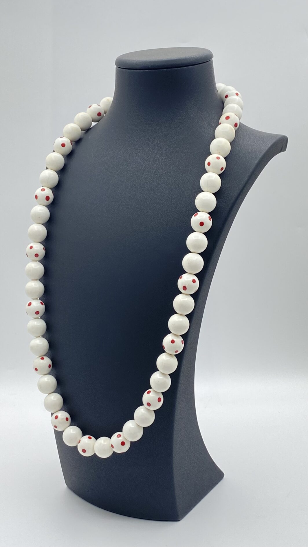 DEMI PARURE LISNER – COLLANA E ORECCHINI IN BAKELITE, ANNI ’30. - immagine 3