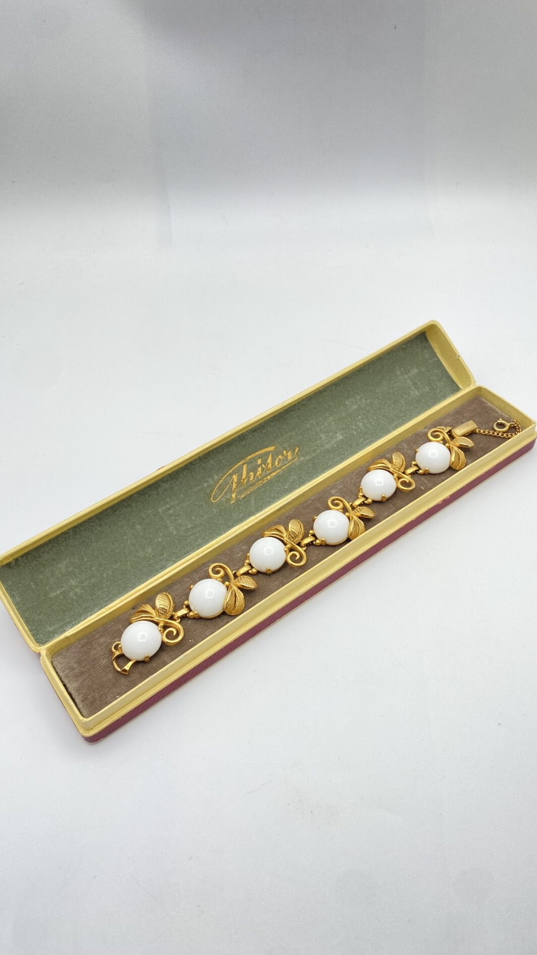 RARISSIMO BRACCIALE FIRMATO SCHIAPARELLI ,VINTAGE – UN’ICONA RARISSIMA DI ELEGANZA E DESIGN STORICO ANNI’40. - immagine 6